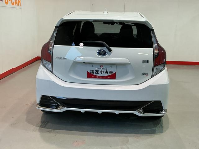 アクアＧ　Ｇ’ｓドラレコ付き　ＡＵＴＯライト　ＥＴＣ付き　盗難防止装置　キーレス　オートクルーズコントロール　スマートキープッシュスタート　運転席助手席エアバック　衝突安全ボディ　横滑防止　ナビＴＶ（栃木県）の中古車