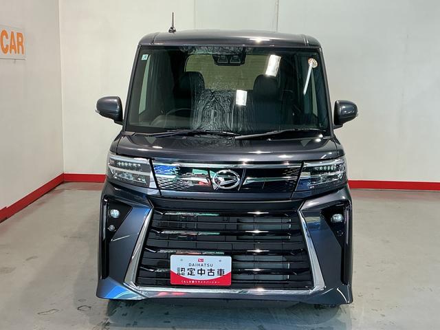 タントカスタムＸ衝突軽減ブレーキ　リアコーナーセンサー　車線逸脱防止　アイドリングストップ機能　盗難警報装置　ＬＥＤ　キーレスエントリー　前席シートヒーター　オートＬＥＤ　電動格納ミラー　スマキー（栃木県）の中古車