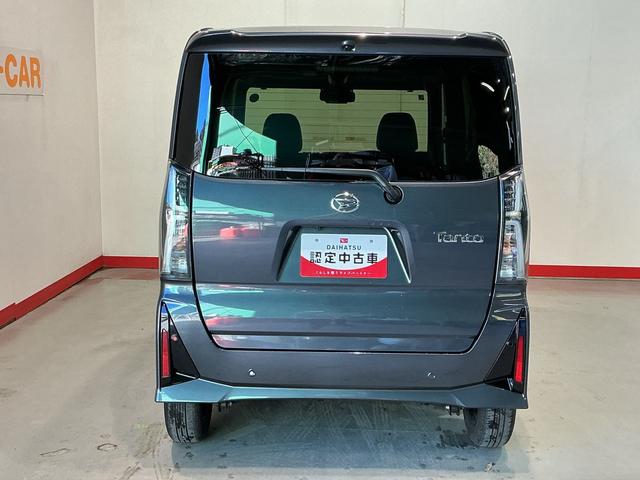 タントカスタムＸ衝突軽減ブレーキ　リアコーナーセンサー　車線逸脱防止　アイドリングストップ機能　盗難警報装置　ＬＥＤ　キーレスエントリー　前席シートヒーター　オートＬＥＤ　電動格納ミラー　スマキー（栃木県）の中古車