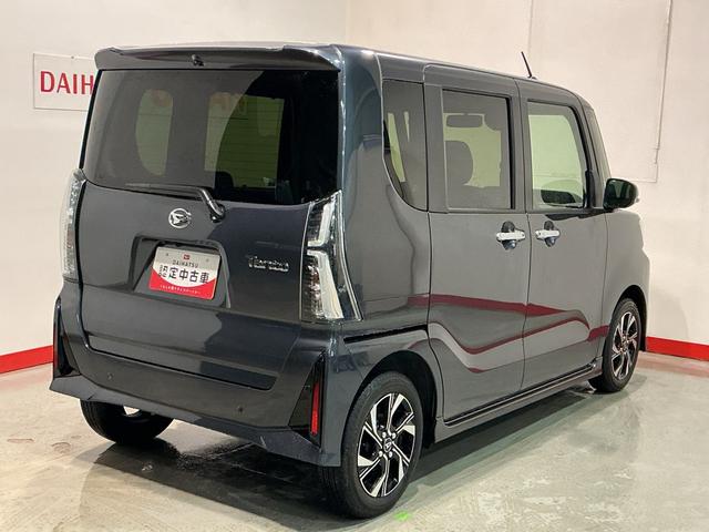 タントカスタムＸ衝突軽減ブレーキ　リアコーナーセンサー　車線逸脱防止　アイドリングストップ機能　バックカメラ　ナビＴＶ　盗難警報装置　ＬＥＤ　ワンオーナー　キーレスエントリー　前席シートヒーター　オートＬＥＤ（栃木県）の中古車