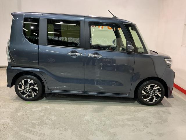 タントカスタムＸ衝突軽減ブレーキ　リアコーナーセンサー　車線逸脱防止　アイドリングストップ機能　バックカメラ　ナビＴＶ　盗難警報装置　ＬＥＤ　ワンオーナー　キーレスエントリー　前席シートヒーター　オートＬＥＤ（栃木県）の中古車