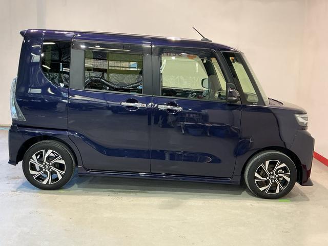 タントカスタムＸ衝突軽減ブレーキ　リアコーナーセンサー　車線逸脱防止　アイドリングストップ機能　Ｂカメラ　ナビＴＶ　盗難警報装置　ＬＥＤ　キーレスエントリー　前席シートヒーター　オートＬＥＤ　スマキー（栃木県）の中古車