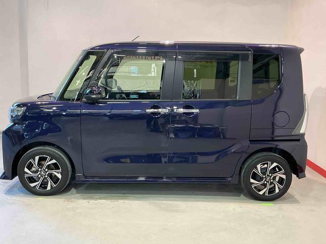 タントカスタムＸ衝突軽減ブレーキ　リアコーナーセンサー　車線逸脱防止　アイドリングストップ機能　Ｂカメラ　ナビＴＶ　盗難警報装置　ＬＥＤ　キーレスエントリー　前席シートヒーター　オートＬＥＤ　スマキー（栃木県）の中古車