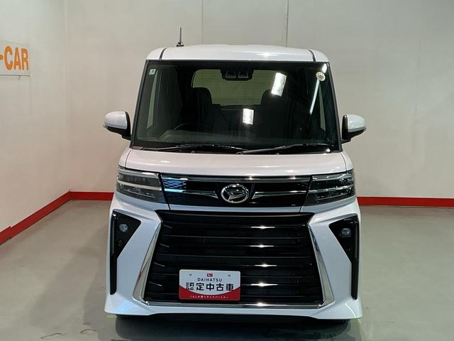 タントカスタムＸ衝突軽減ブレーキ　リアコーナーセンサー　車線逸脱防止　アイドリングストップ機能　禁煙　盗難警報装置　ＬＥＤ　キーレスエントリー　前席シートヒーター　オートＬＥＤ　電動格納ミラー　スマキー（栃木県）の中古車