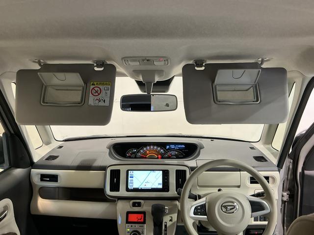 ムーヴキャンバスＧメイクアップリミテッド　ＳＡIII雹害あり　ＩＳＴＯＰ　ＥＴＣ付き　電格ミラー　パノラミックビューモニター　助手席エアバック　レーンキープ　ＬＥＤ　ナビＴＶ　オートＬＥＤ　プッシュスタートスマートキー　横滑り防止システム　ドラレコ（栃木県）の中古車