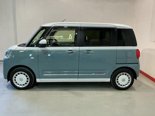 ムーヴキャンバスストライプスG前後障害物センサー アイドルストップ Bカメラ ETC セキュリティアラーム スマートキープッシュスタート Sヒーター TV キーフリーキー ワンオーナー車 LEDライト 車線逸脱警報 ベンチシート(栃木県)の中古車