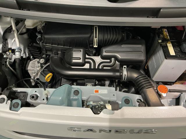 ムーヴキャンバスストライプスG前後障害物センサー アイドルストップ Bカメラ ETC セキュリティアラーム スマートキープッシュスタート Sヒーター TV キーフリーキー ワンオーナー車 LEDライト 車線逸脱警報 ベンチシート(栃木県)の中古車