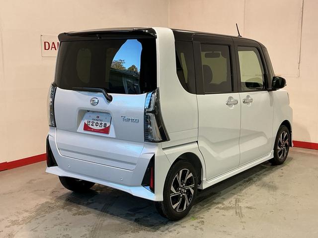 タントカスタムＸキーフリーシステム　ＬＥＤヘッドライト　ＬＥＤフォグランプ　両側電動スライドドア　スマートアシスト　コーナーセンサー　純正アルミホイール　オートライト　運転席助手席シートヒーター（栃木県）の中古車