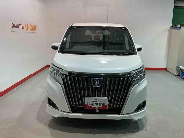 エスクァイアハイブリッドＧｉプレミアムパッケジブラックテーラード誤発進抑制機能　電動格納ミラー　前後ソナー　アイドリングストップ　Ｂカメラ　スマートキー　ナビ＆ＴＶ　イモビライザー　オートライト　前席シートヒーター　ＬＥＤランプ　ＥＴＣ車載器　クルーズコントロール（栃木県）の中古車