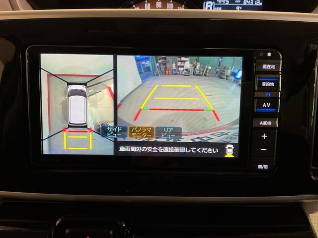 ムーヴキャンバスＧブラックアクセントＶＳ　ＳＡIIIブレーキサポート　アイドルストップ　イモビライザー　スマートキープッシュスタート　リアカメラ　ナビＴＶ　全周囲モニター　レーンキープ　両側電動ドア　ＬＥＤライト　オートライト　ドラレコ（栃木県）の中古車