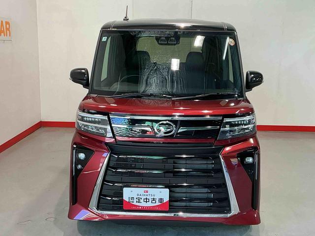 タントカスタムＸ衝突軽減ブレーキ　リアコーナーセンサー　車線逸脱防止　アイドリングストップ機能　盗難警報装置　ＬＥＤ　ワンオーナー　キーレスエントリー　前席シートヒーター　オートＬＥＤ　電動格納ミラー　スマキー（栃木県）の中古車