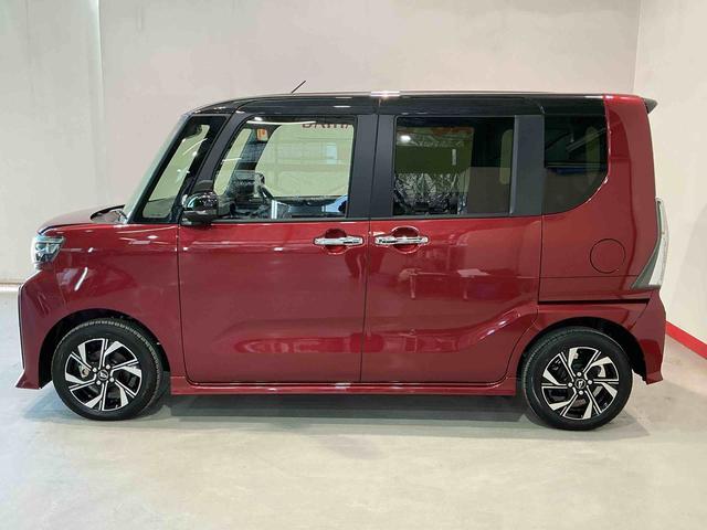 タントカスタムＸ衝突軽減ブレーキ　リアコーナーセンサー　車線逸脱防止　アイドリングストップ機能　盗難警報装置　ＬＥＤ　ワンオーナー　キーレスエントリー　前席シートヒーター　オートＬＥＤ　電動格納ミラー　スマキー（栃木県）の中古車