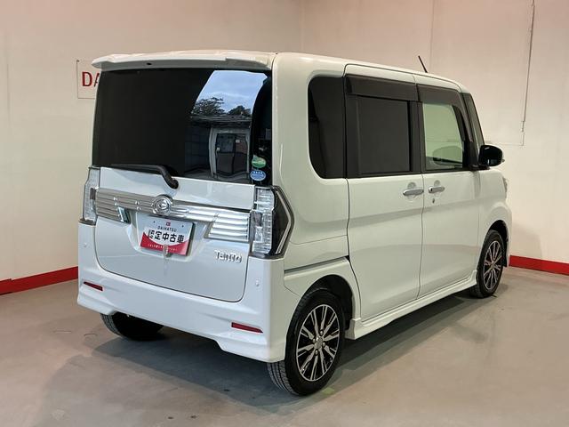 タントカスタムＸ　トップエディションリミテッドＳＡIII軽減ブレーキ　ソナー　電動格納ドアミラー　アラウンドビューモニター　記録簿　キーフリー　オートライト　オートハイビーム　バックカメラ　メモリーナビ　ベンチシート　横滑り防止　ワンオーナー　ナビＴＶ（栃木県）の中古車