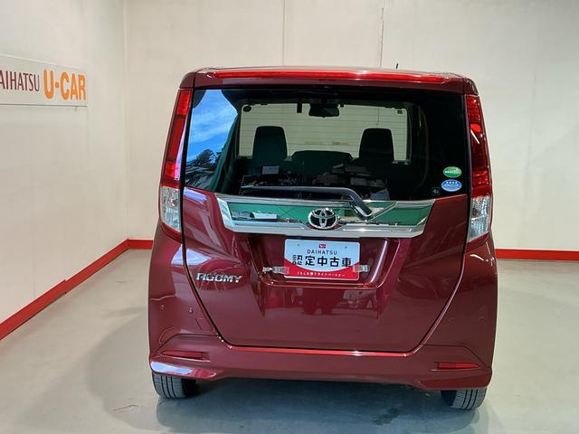 ルーミーカスタムＧバックモニタ　横滑り防止システム　運転席助手席エアバック　障害物ソナー　電動格納式ミラー　スマ−トキ−　Ａ−ＳＴＯＰ　エアバック　シ−トヒ−タ−　衝突安全ボディ　ＬＥＤライト　キーフリー（栃木県）の中古車