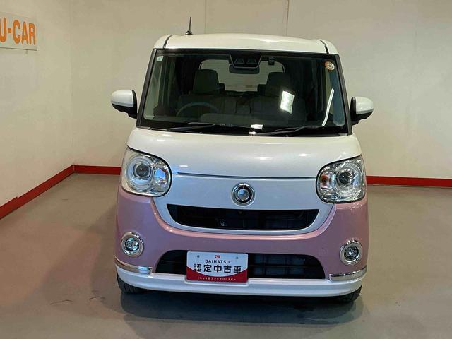 ムーヴキャンバスＧメイクアップＶＳ　ＳＡIIIナビ　パノラマモニター　ｉ−ｓｔｏｐ　プッシュスタートスマートキー　追突被害軽減ブレーキ　盗難防止アラーム　エアバック　ＬＥＤ　キーフリー　横滑り防止装置　電動格納ミラー（栃木県）の中古車