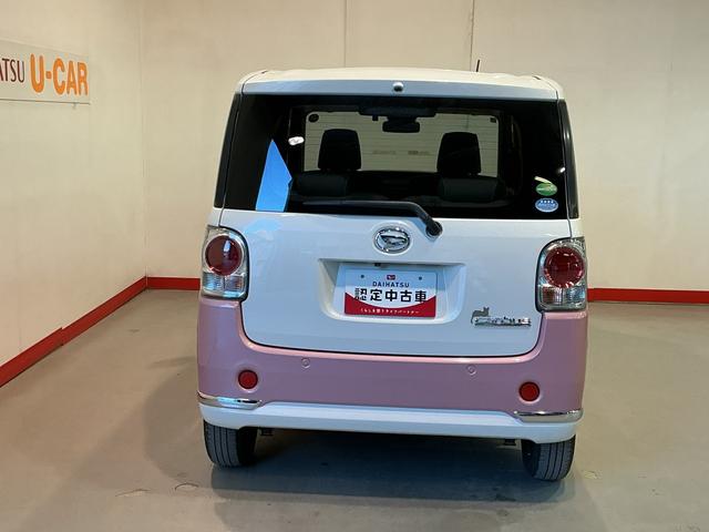 ムーヴキャンバスＧメイクアップＶＳ　ＳＡIIIナビ　パノラマモニター　ｉ−ｓｔｏｐ　プッシュスタートスマートキー　追突被害軽減ブレーキ　盗難防止アラーム　エアバック　ＬＥＤ　キーフリー　横滑り防止装置　電動格納ミラー（栃木県）の中古車