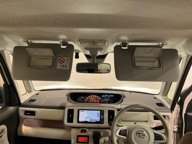 ムーヴキャンバスＧメイクアップＶＳ　ＳＡIIIナビ　パノラマモニター　ｉ−ｓｔｏｐ　プッシュスタートスマートキー　追突被害軽減ブレーキ　盗難防止アラーム　エアバック　ＬＥＤ　キーフリー　横滑り防止装置　電動格納ミラー（栃木県）の中古車