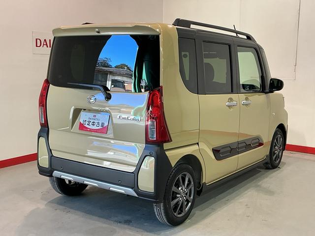 タントファンクロスコーナーソナー　踏み間違い防止　電格ドアミラー　ＡＨＢ　シートＨ　両側オートスライドドア　車線逸脱警報　セキュリティ　衝突安全ボディ　ＬＥＤヘッドライト　アルミホイール　キーフリーシステム（栃木県）の中古車