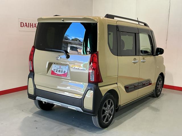 タントファンクロスナビ　バックカメラ　コーナーソナー　踏み間違い防止　電格ドアミラー　シートＨ　両側オートスライドドア　車線逸脱警報　セキュリティ　衝突安全ボディ　ＥＴＣ　ＬＥＤヘッドライト　アルミホイール（栃木県）の中古車