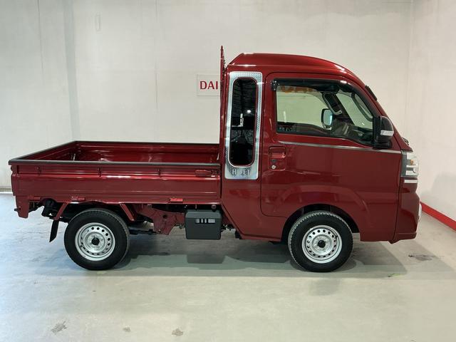 ハイゼットトラックジャンボエクストラナビＴＶ　電動格納式ミラー　イモビライザー　スマ−トキー　助手席エアバック　ＬＥＤヘットライト　ドラレコ　リモコンキー　オートマチックハイビーム　横滑り防止機能　パートタイム４ＷＤ　ＡＢＳ（栃木県）の中古車