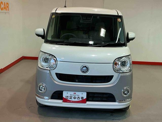 ムーヴキャンバスＧメイクアップＶＳ　ＳＡIII両自動ドア　ｉ−ｓｔｏｐ　プッシュスタートスマートキー　パノラマモニター　追突被害軽減ブレーキ　ナビ＆ＴＶ　盗難防止アラーム　エアバック　ＬＥＤ　キーフリー　横滑り防止装置　雹害あり（栃木県）の中古車