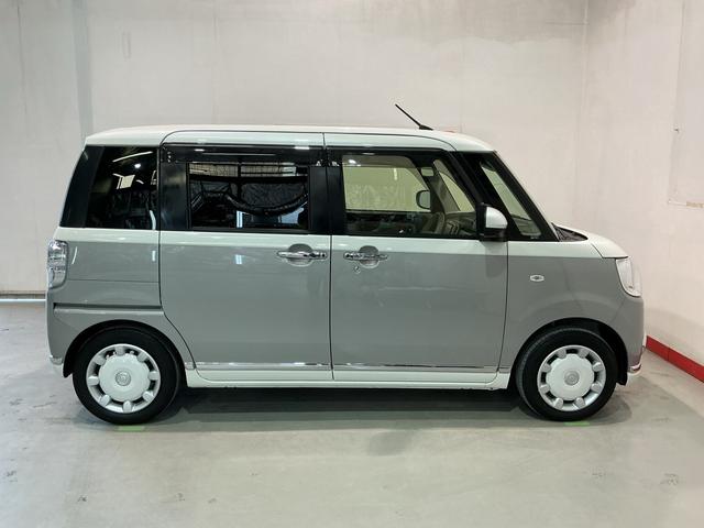 ムーヴキャンバスＧメイクアップＶＳ　ＳＡIII両自動ドア　ｉ−ｓｔｏｐ　プッシュスタートスマートキー　パノラマモニター　追突被害軽減ブレーキ　ナビ＆ＴＶ　盗難防止アラーム　エアバック　ＬＥＤ　キーフリー　横滑り防止装置　雹害あり（栃木県）の中古車