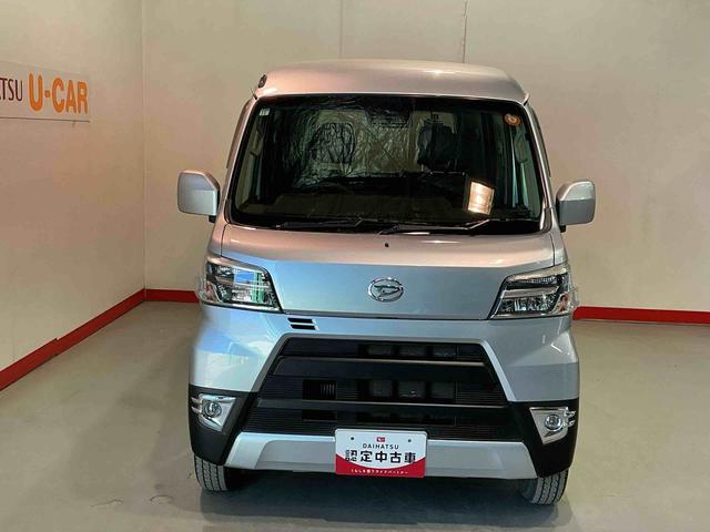 ハイゼットカーゴクルーズターボＳＡIIIナビゲーションシステム　スマートアシスト３　４ＷＤ　ＡＴ　パワーウィンドウ　電動格納式ドアミラー　ドライブレコーダー　　キーレスエントリー　ＬＥＤヘッドライト（栃木県）の中古車