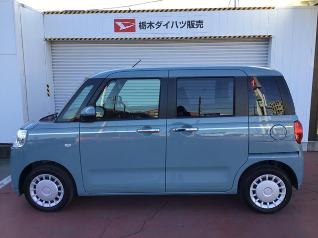 ムーヴキャンバスセオリーＸ両側自動ドア　ブレーキサポート　ソナー　電動格納式ドアミラー　キーフリーシステム　スマートキー　オートライト　アイドリングストップ　盗難防止　ベンチシート　衝突安全ボディ　ハイビームアシスト（栃木県）の中古車