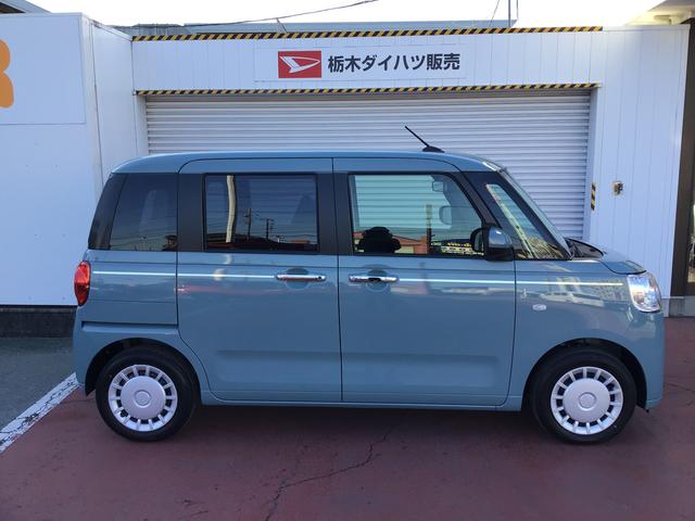 ムーヴキャンバスセオリーＸ両側自動ドア　ブレーキサポート　ソナー　電動格納式ドアミラー　キーフリーシステム　スマートキー　オートライト　アイドリングストップ　盗難防止　ベンチシート　衝突安全ボディ　ハイビームアシスト（栃木県）の中古車