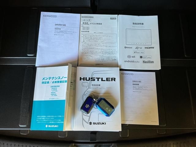 ハスラーＪスタイルターボレーダーブレーキサポート　アラウンドビューカメラ　スマキー　運転席エアバッグ　ＥＳＰ　ＡＢＳ　セキュリティアラーム　メモリナビ　電動格納ドアミラー　ナビ＆ＴＶ　アルミホイール　キーレス　Ａストップ（栃木県）の中古車