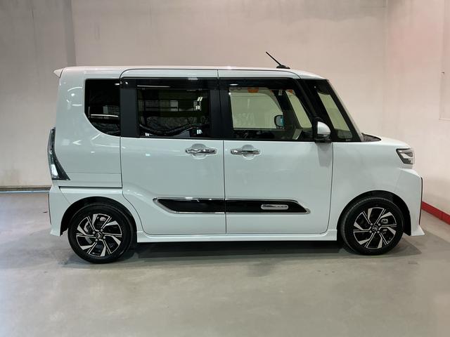 タントカスタムＸナビゲーションシステム　パノラマモニター　キーフリーシステム　ＬＥＤヘッドライト　両側電動スライドドア　スマートアシスト　コーナーセンサー　純正アルミホイール　運転席助手席シートヒーター（栃木県）の中古車