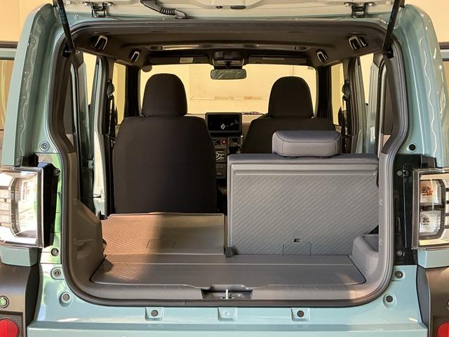 タフトＸキーフリーシステム　スマートアシスト　コーナーセンサー　オートライト　ＬＥＤヘッドライト　電動パーキングブレーキ　オートエアコン　電動格納式ドアミラー（栃木県）の中古車