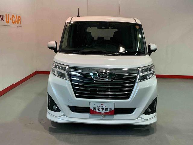 トールカスタムＧ　ＳＡIIアイスト　横滑り防止装置　メンテナンスノート　車線逸脱警告　ＬＥＤライト　電動格納ミラー　バックカメラ付き　ナビＴＶ　ＥＴＣ　両側パワースライドドア　メモリーナビ　キーフリー　スマートキー（栃木県）の中古車