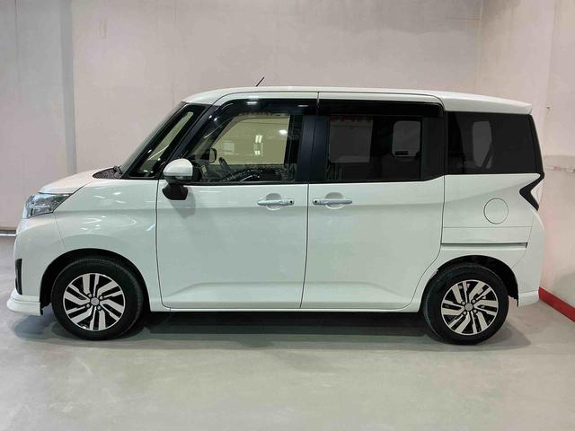 トールカスタムＧ　ＳＡIIアイスト　横滑り防止装置　メンテナンスノート　車線逸脱警告　ＬＥＤライト　電動格納ミラー　バックカメラ付き　ナビＴＶ　ＥＴＣ　両側パワースライドドア　メモリーナビ　キーフリー　スマートキー（栃木県）の中古車