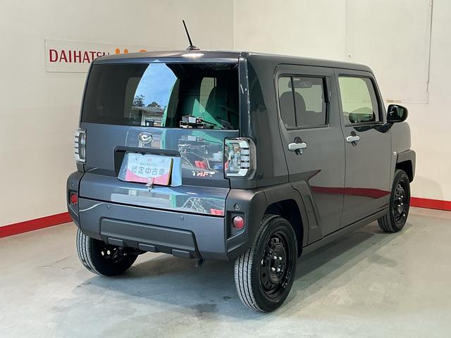 タフトＸガラスサンルーフ　クリソナ　リアカメラ　電動格納ドアミラー　禁煙　車線逸脱　キーレスエントリーシステム　ＬＥＤライト　オートマチックハイビーム　安全ボディ　オートライト　アイストップ（栃木県）の中古車