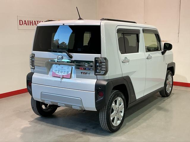 タフトＧ　クロムベンチャースタイリッシュガラスルーフ　安全ボディ　ＡＴハイビーム　アルミ　シ−トヒ−タ−　電動格納式ドアミラー　レーンキープ　キーフリーシステム　ＬＥＤヘッド　ナビＴＶ　オートライト　メモリーナビ（栃木県）の中古車