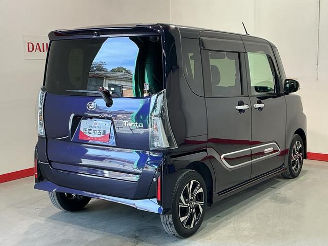 タントカスタムＸセキュリティ　Ｄレコ　コーナーセンサ　アイスト　バックカメラ付　ＡＴハイビーム　キーフリーキー　ナビＴＶ　電動ミラー　Ｓヒーター　スマートキー＆プッシュスタート（栃木県）の中古車