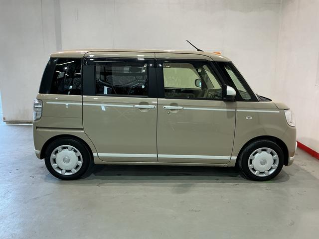 ムーヴキャンバスＧホワイトアクセントＶＳ　ＳＡIIIブレーキサポート　電動格納式ドアミラー　ＬＥＤヘッドランプ　キーフリー　オートハイビーム　ＥＴＣ　スマートキー　アイドリングストップ　両側パワースライドドア　運転席シートヒーター　ＡＢＳ（栃木県）の中古車