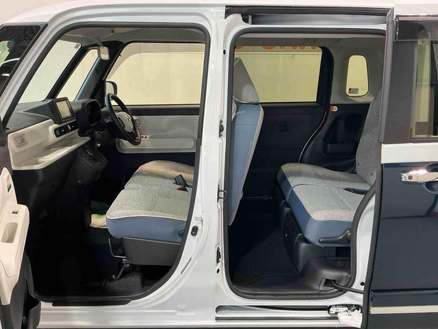 ムーヴキャンバスストライプスＧイモビライザー　ナビ　全周囲モニター　　アイドリングＳＴＯＰ　パーキングセンサー　レーンキープ　キーフリー　ＥＴＣ　オートマチックハイビーム　ＬＥＤヘッドライト　オートライト　４ＷＤ　衝突安全ボディ（栃木県）の中古車