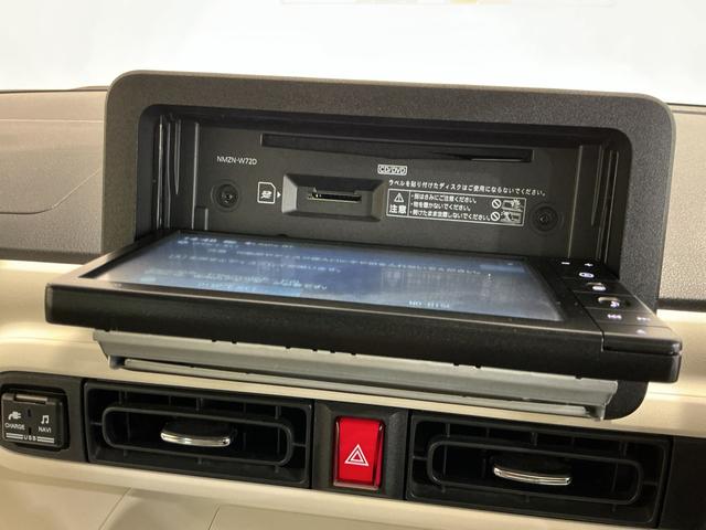 ムーヴキャンバスストライプスＧイモビライザー　ナビ　全周囲モニター　　アイドリングＳＴＯＰ　パーキングセンサー　レーンキープ　キーフリー　ＥＴＣ　オートマチックハイビーム　ＬＥＤヘッドライト　オートライト　４ＷＤ　衝突安全ボディ（栃木県）の中古車