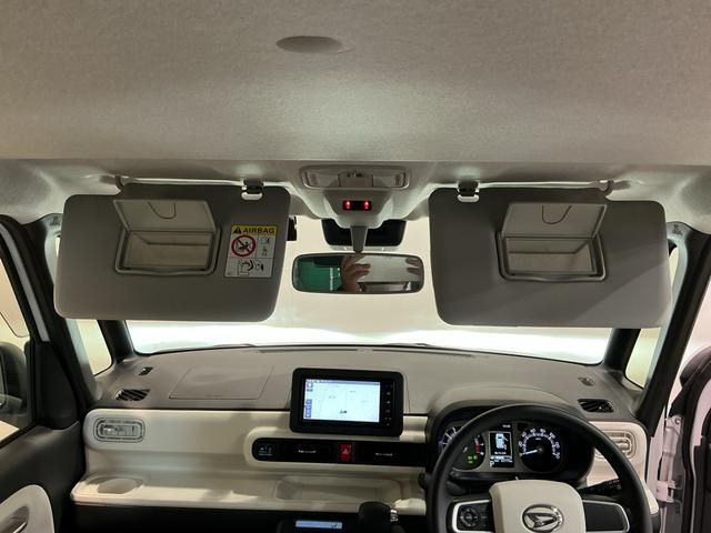 ムーヴキャンバスストライプスＧイモビライザー　ナビ　全周囲モニター　　アイドリングＳＴＯＰ　パーキングセンサー　レーンキープ　キーフリー　ＥＴＣ　オートマチックハイビーム　ＬＥＤヘッドライト　オートライト　４ＷＤ　衝突安全ボディ（栃木県）の中古車