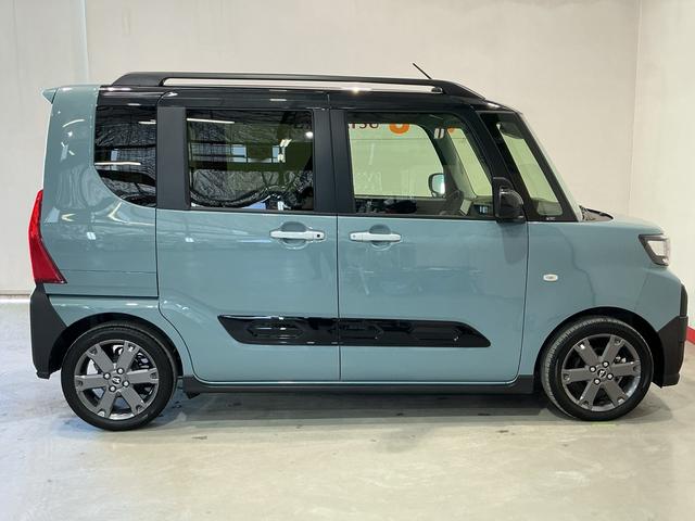 タントファンクロスターボ雹害あり　ディスプレイオーディオ　アイドリングストップ機能　両側自動ドア　スマキー　セキュリティー　全周囲モニター　ＬＥＤライト　車線逸脱警報　ドラレコ　電動格納ドアミラー　ターボエンジン（栃木県）の中古車