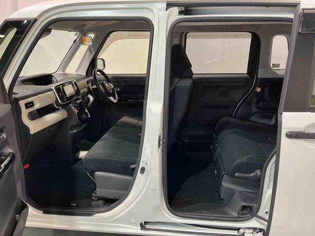 ムーヴキャンバスＸブラックアクセントリミテッド　ＳＡIIIナビ　パノラマモニター　ベンチシート　両側電動ドア　誤発進抑制機能　車線逸脱警報　電動格納式ドアミラー　オートライト　バックカメラ　キーフリーシステム　スマートキー　エアバッグ　ＡＢＳ　タバコ臭あり（栃木県）の中古車