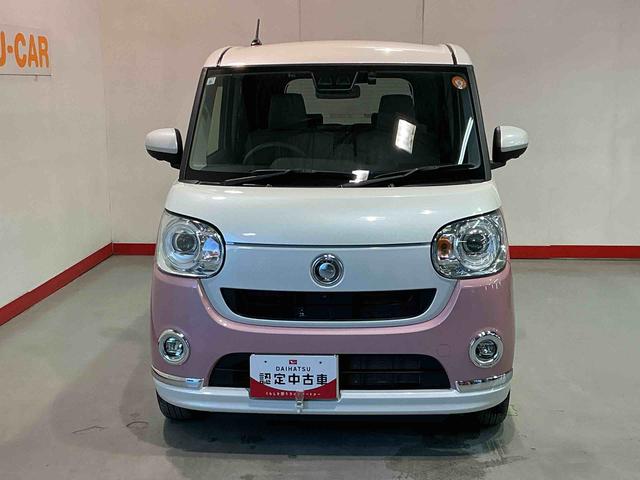 ムーヴキャンバスＧメイクアップＶＳ　ＳＡIII踏み間違い防止　ナビ　シートヒータ　スマキー　ＬＥＤ　ＥＴＣ車載器　衝突安全ボディ　電動格納ドアミラー　セキュリティアラーム　キーフリー　横滑り防止機能　パノラマモニター　ＡＢＳ（栃木県）の中古車