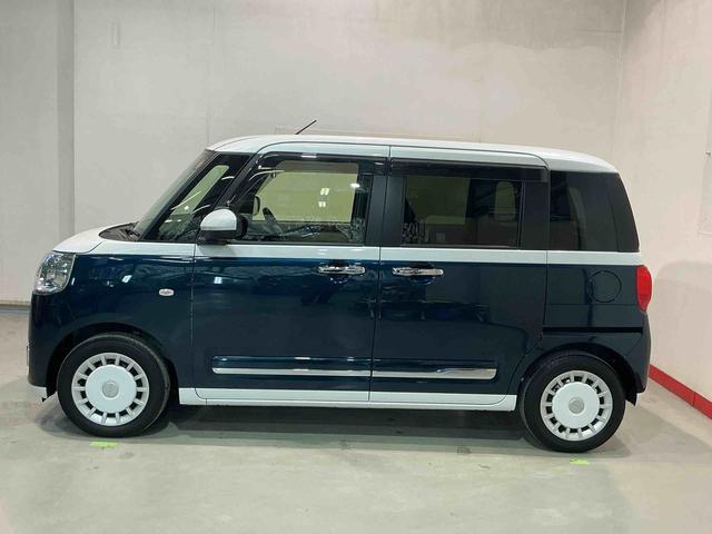 ムーヴキャンバスストライプスＧナビ　バックカメラ　ドライブレコーダー　キーフリーシステム　ＬＥＤヘッドライト　ＬＥＤフォグランプ　オートエアコン　運転席・助手席電動スライドドア　運転席・助手席シートヒーター　スマートアシスト（栃木県）の中古車