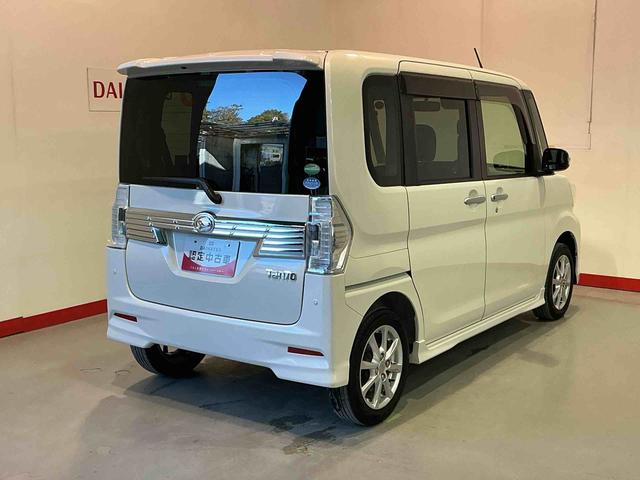 タントカスタムX SAIIIナビゲーションシステム LEDヘッドライト アルミホイール スマートアシスト3 誤発進抑制機能 シートヒーター キーフリーシステム(栃木県)の中古車