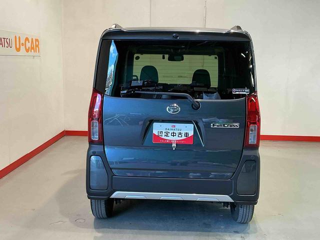 タントファンクロスナビ　アダプティブクルーズコントロール　コーナーセンサ　Ｂモニター　レーダーブレーキ　スマートキー＆プッシュスタート　電動格納ドアミラー　アイドリングストップ車　ハイビームアシスト　雹害あり（栃木県）の中古車