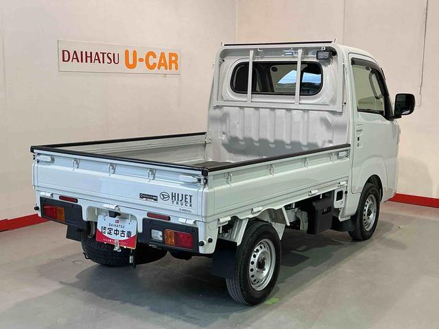ハイゼットトラックＥＸＴ４ＷＤ　デフロック機能　スマートアシスト　コーナーセンサー　オートライト　ＬＥＤ荷台作業灯　タバコ臭あり　ＣＤラジオ　ソナーセンサー　スマートアシスト　誤発進抑制機能（栃木県）の中古車