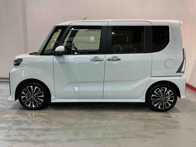 タントカスタムＲＳターボ　キーフリーシステム　ＬＥＤヘッドライト　ＬＥＤフォグランプ　両側電動スライドドア　スマートアシスト　コーナーセンサー　純正アルミホイール　オートライト　運転席助手席シートヒーター（栃木県）の中古車