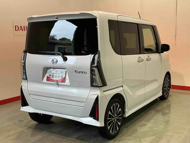 タントカスタムＲＳターボ　キーフリーシステム　ＬＥＤヘッドライト　ＬＥＤフォグランプ　両側電動スライドドア　スマートアシスト　コーナーセンサー　純正アルミホイール　オートライト　運転席助手席シートヒーター（栃木県）の中古車